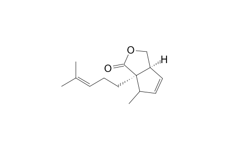 1-Oxo-3.alpha.-(4-methyl-3-pentenyl)-6-methyl-1,3,3a.alpha.,6a.alpha.-tetrahydrocyclopenta[c]furan