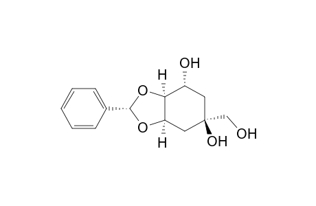 (2S,3aS,4R,6R,7aR)-6-(hydroxymethyl)-2-phenyl-4,5,7,7a-tetrahydro-3aH-1,3-benzodioxole-4,6-diol