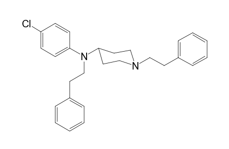 N-4-Chlorophenyl-1-(2-phenylethyl)-N-2-phenylethylpiperidin-4-amine
