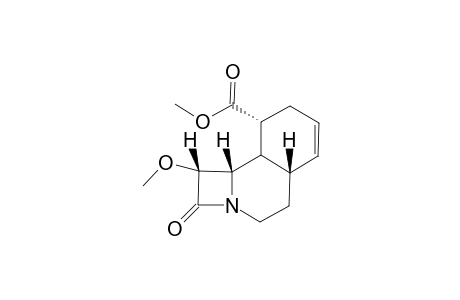 (4S,8R,10R,11R) Methyl 11-Methoxy-1-azatricyclo[8.2.0.0(4,9)]dodec-5-en-12-one-8-carboxylate