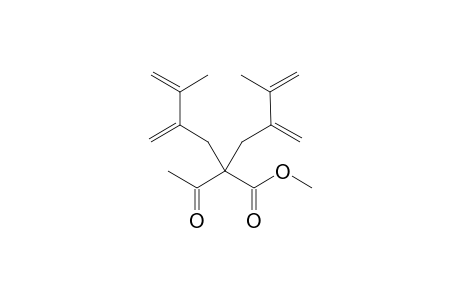 2-Acetyl-5-methyl-4-metylene-2-(3-methyl-2-methylenebut-3-enyl)hex-5-enoic acid methyl ester