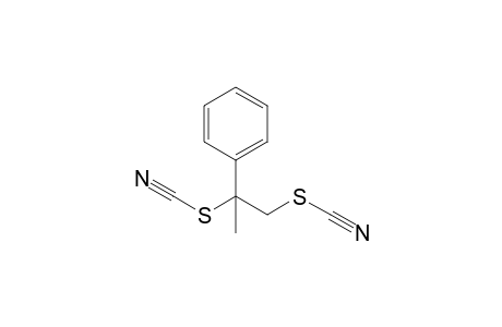 1-(1-Methyl-1,2-dithiocyanatoethyl)benzene