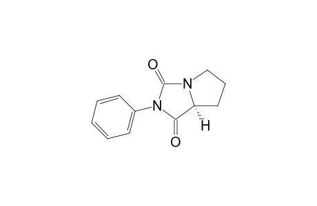(-)-(S)-2-phenyltetrahydro-1H-pyrrolo[1,2-c]imidazole-1,3(2H)-dione