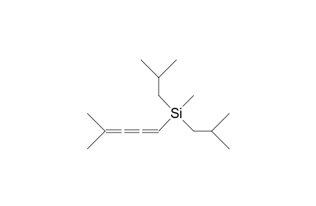 1-(Diisobutyl-methyl-silyl)-4-methyl-1,2,3-pentatriene