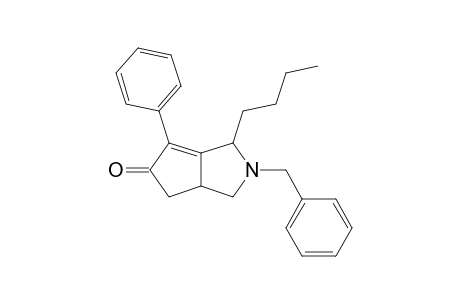 2-Benzyl-1-butyl-6-phenyl-2,3,3a,4-tetrahydrocyclopenta[c]pyrrol-5(1H)-one