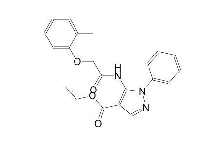 ethyl 5-{[(2-methylphenoxy)acetyl]amino}-1-phenyl-1H-pyrazole-4-carboxylate
