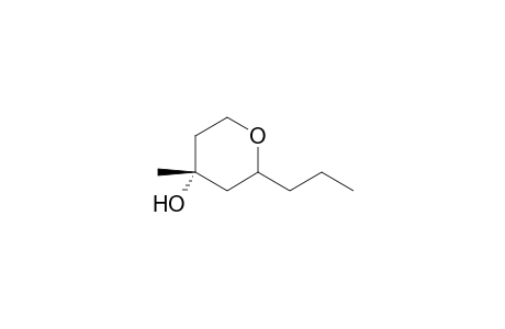 (4R)-4-Methyl-2-propyl-tetrahydro-2H-pyran-4-ol