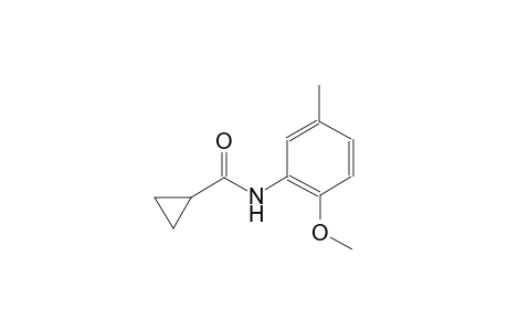 N-(2-methoxy-5-methylphenyl)cyclopropanecarboxamide