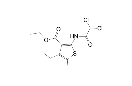 ethyl 2-[(dichloroacetyl)amino]-4-ethyl-5-methyl-3-thiophenecarboxylate