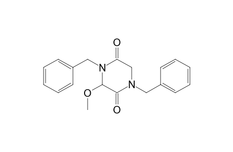 2,5-Piperazinedione, 3-methoxy-1,4-bis(phenylmethyl)-