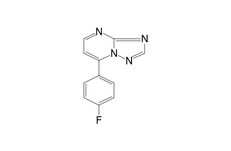 7-(p-FLUOROPHENYL)-s-TRIAZOLO[1,5-a]PYRIMIDINE