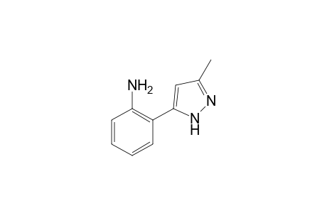 2-(3-Methyl-1H-pyrazol-5-yl)aniline