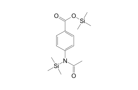 4-Acetamino-benzoic acid 2TMS