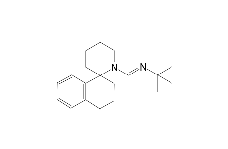 1'-(N-tert-Butylformimidoyl)-3,4-dihydrospiro[naphthalene-1(2H),2'-piperidine]