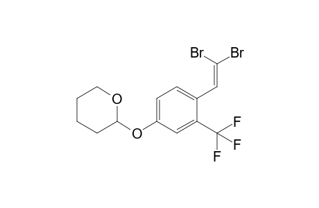 2-[4-(2,2-Dibromovinyl)-3-trifluoromethylphenoxy]tetrahydro-2H-pyran