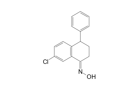(NE)-N-(7-chloranyl-4-phenyl-3,4-dihydro-2H-naphthalen-1-ylidene)hydroxylamine