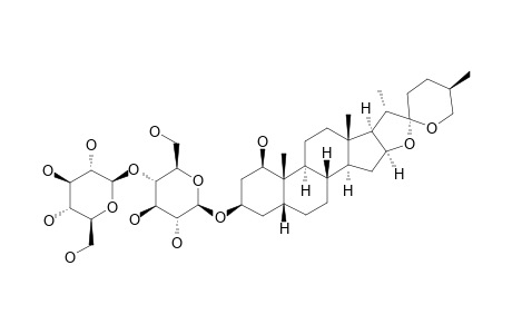 RHODEASAPOGENIN-3-O-BETA-D-GLUCOPYRANOSYL-(1->4)-BETA-D-GLUCOPYRANOSIDE
