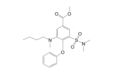 Bumethanide tetra-methyl derivative