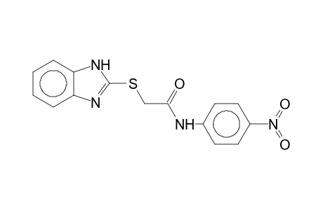 2-(2-Benzimidazolylthio)-4'-nitroacetanilide