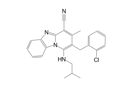 2-(2-chlorobenzyl)-1-(isobutylamino)-3-methylpyrido[1,2-a]benzimidazole-4-carbonitrile