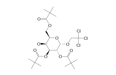 2,2,2-TRICHLOROETHYL-2,3,6-TRI-O-PIVALOYL-ALPHA-D-GALACTOPYRANOSIDE