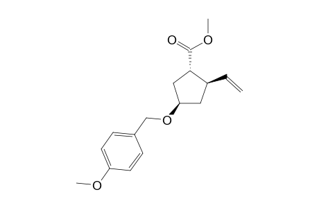 Cyclopentanecarboxylic acid, 2-ethenyl-4-[(4-methoxyphenyl)methoxy]-, methyl ester (1.alpha.,2.beta.,4.beta.)-