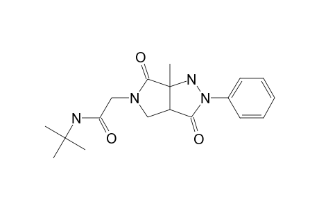 N-TERT.-BUTYL-2-(6A-METHYL-3,6-DIOXO-2-PHENYL-HEXAHYDROPYRROLO-[3,4-C]-PYRAZOL-5(1H)-YL)-ACETAMIDE