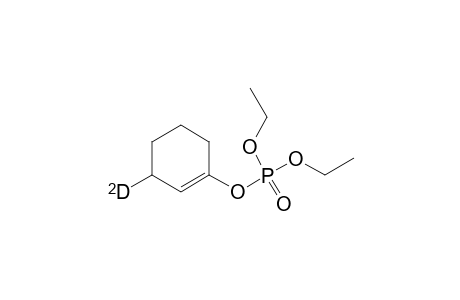 Phosphoric acid, 1-cyclohexen-1-yl-3-d diethyl ester