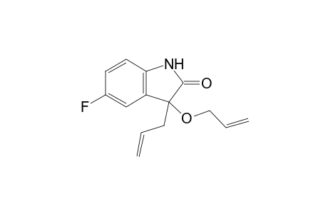 3-Allyl-3-(allyloxy)-5-fluoroindolin-2-one