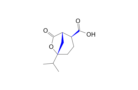 exo-5-isopropyl-7-oxo-6-oxabicyclo[3.2.]octane-2-carboxylic acid