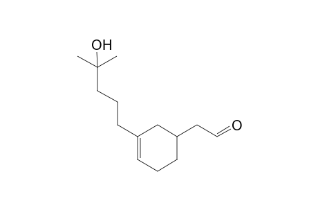 2-(3-(4-Hydroxy-4-methylpentyl)cyclohex-3-en-1-yl)acetaldehyde
