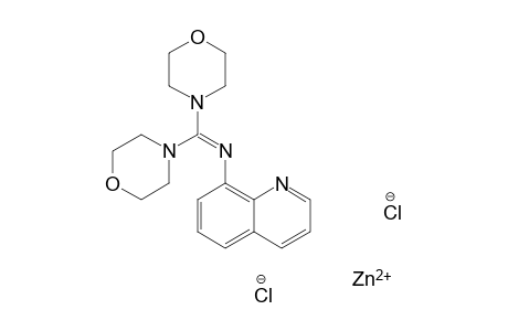 1,1-Dimorpholino-N-(8-quinolyl)methanimine zinc(II) dichloride
