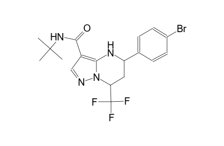 5-(4-bromophenyl)-N-(tert-butyl)-7-(trifluoromethyl)-4,5,6,7-tetrahydropyrazolo[1,5-a]pyrimidine-3-carboxamide