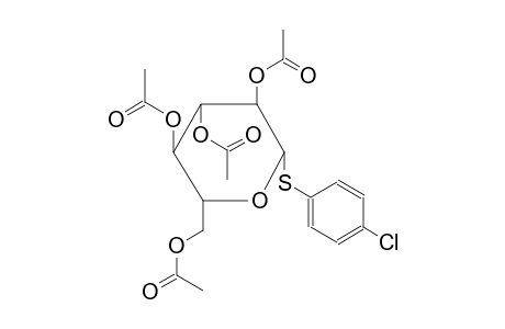 hexopyranoside, 4-chlorophenyl 1-thio-, tetraacetate