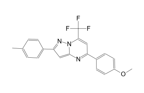 5-(4-methoxyphenyl)-2-(4-methylphenyl)-7-(trifluoromethyl)pyrazolo[1,5-a]pyrimidine