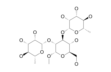 METHYL-2,3-DI-O-(ALPHA-L-RHAMNOPYRANOSYL)-ALPHA-D-GLUCOPYRANOSIDE