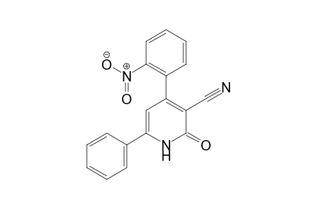 3-cyano-4-(2-nitrophenyl)-6-phenyl-2(1H)-pyridone