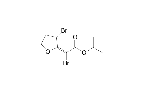 (2Z)-2-bromo-2-(3-bromo-2-oxolanylidene)acetic acid propan-2-yl ester