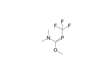 (E)-(2-Dimethylamino-2-methoxy)-3,3,3-trifluoro-2-phospha-1-propene