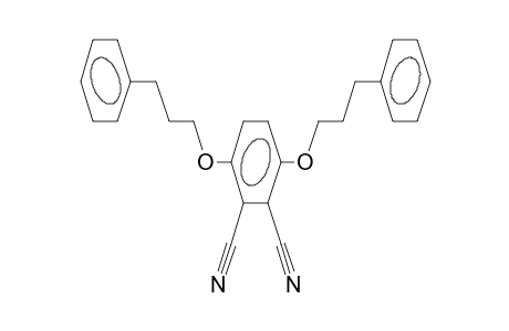 3,6-Bis(3-phenylpropoxy)phthalonitrile
