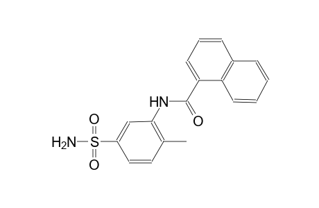 N-[5-(aminosulfonyl)-2-methylphenyl]-1-naphthamide