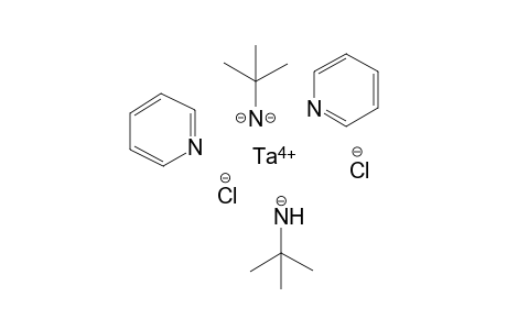 Tantalum(V) tert-butylazanide 2-imidyl-2-methyl-propane dipyridine dichloride