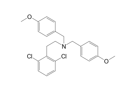 N,N-Bis(4-methoxybenzyl)-2,6-dichlorophenethylamine