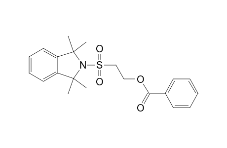 2-[(2'-Benzoyloxyethyl)sulfonyl]-1,1,3,3-tetramethyl-2,3-dihydro-1H-isoindole