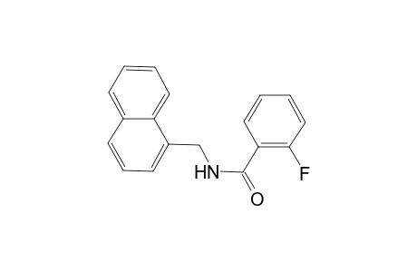 2-Fluoro-N-(1-naphthylmethyl)benzamide