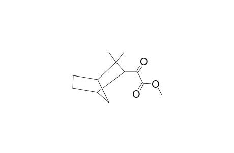 Bicyclo[2.2.1]heptane-2-acetic acid, 3,3-dimethyl-.alpha.-oxo-, methyl ester, exo-