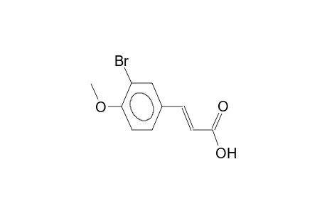 3-(3-bromo-4-methoxyphenyl)acrylic acid
