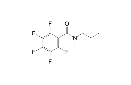 Benzamide, pentafluoro-N-methyl-N-propyl-