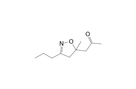 5-Methyl-5-(2-oxopropyl)-3-propyl-2-isoxazoline