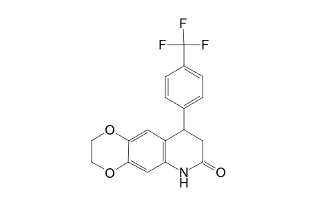 9-[4-(trifluoromethyl)phenyl]-2,3,8,9-tetrahydro[1,4]dioxino[2,3-g]quinolin-7(6H)-one